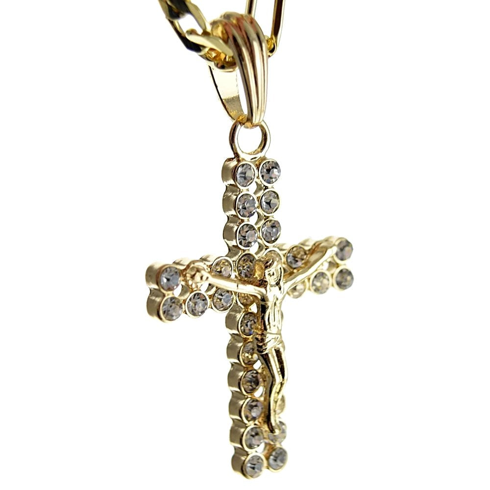 Crucifix Cross Iced